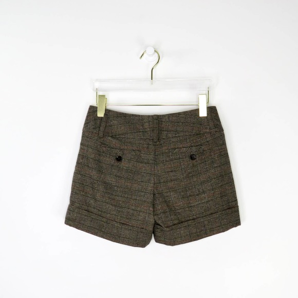 Express Plaid Dress Shorts - Picture 3 of 8